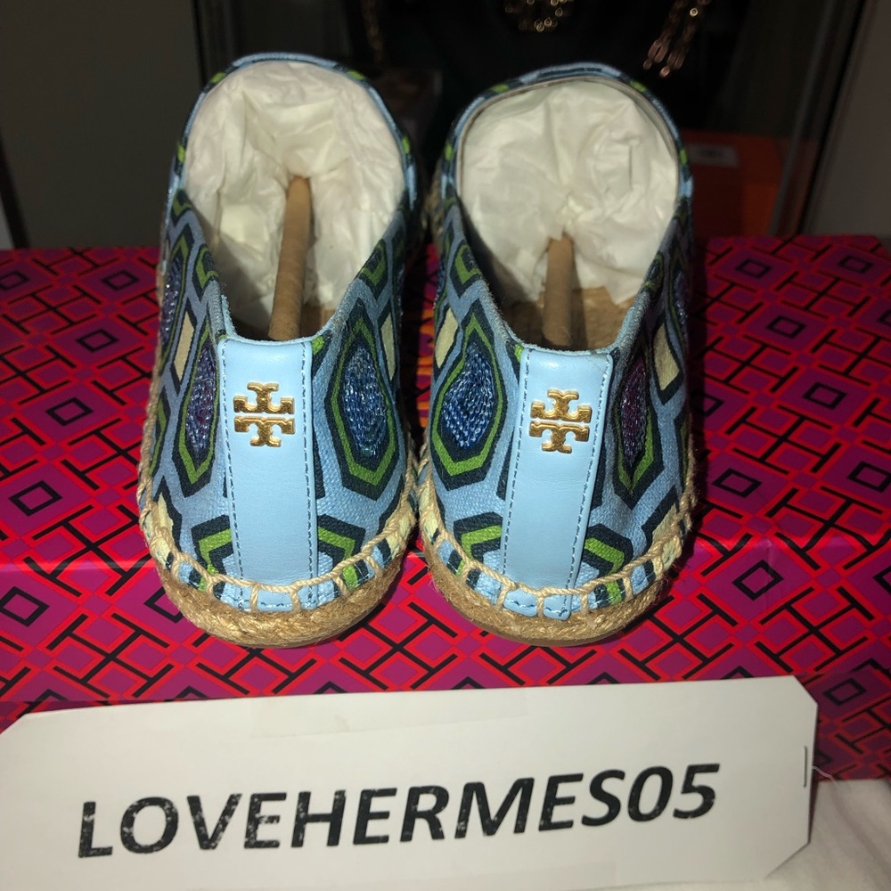 New Tory Burch Espadrille slide size 7 - Picture 5 of 8